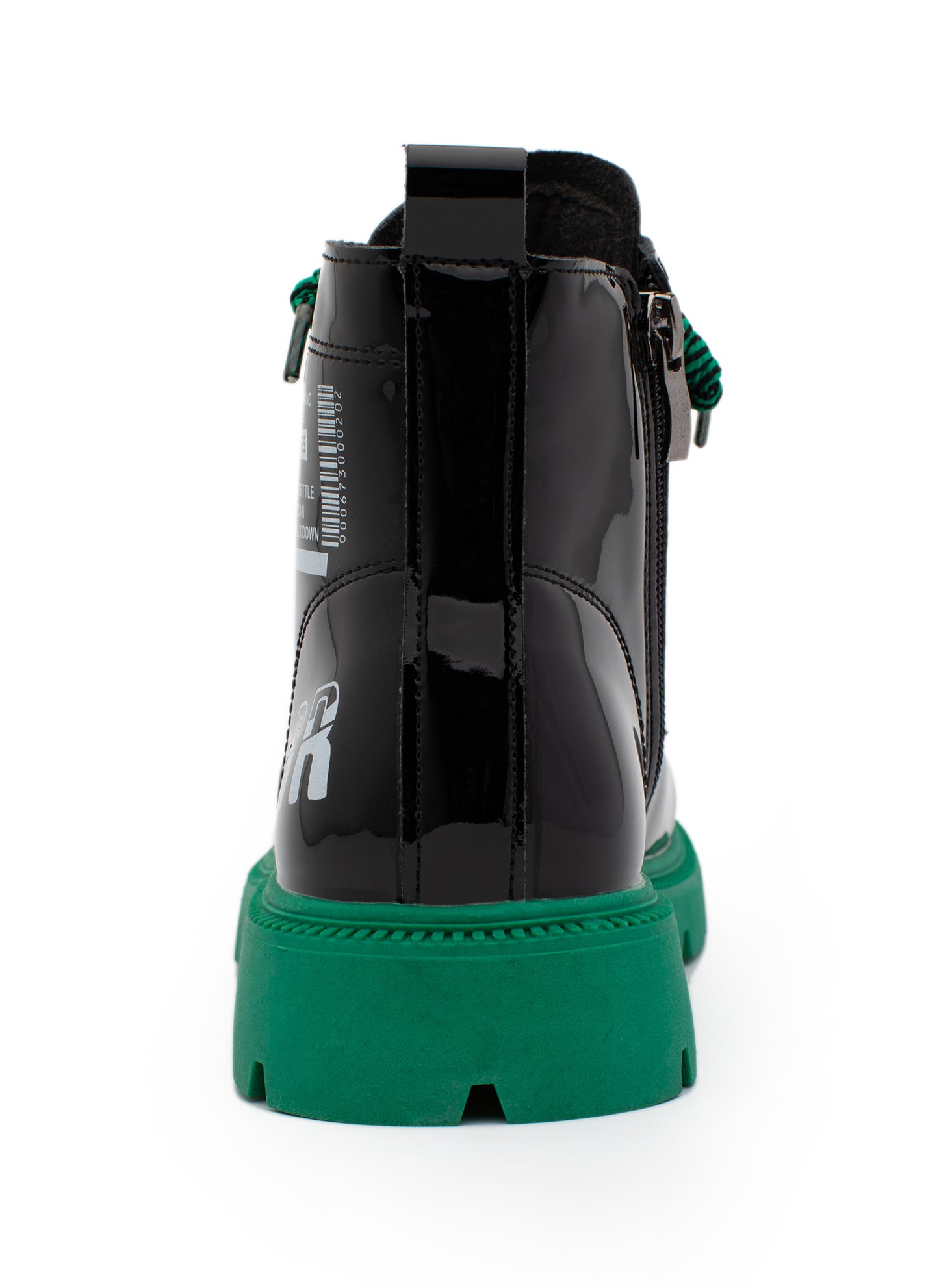 Lucky Kids Side Zipper Lace Up Boots